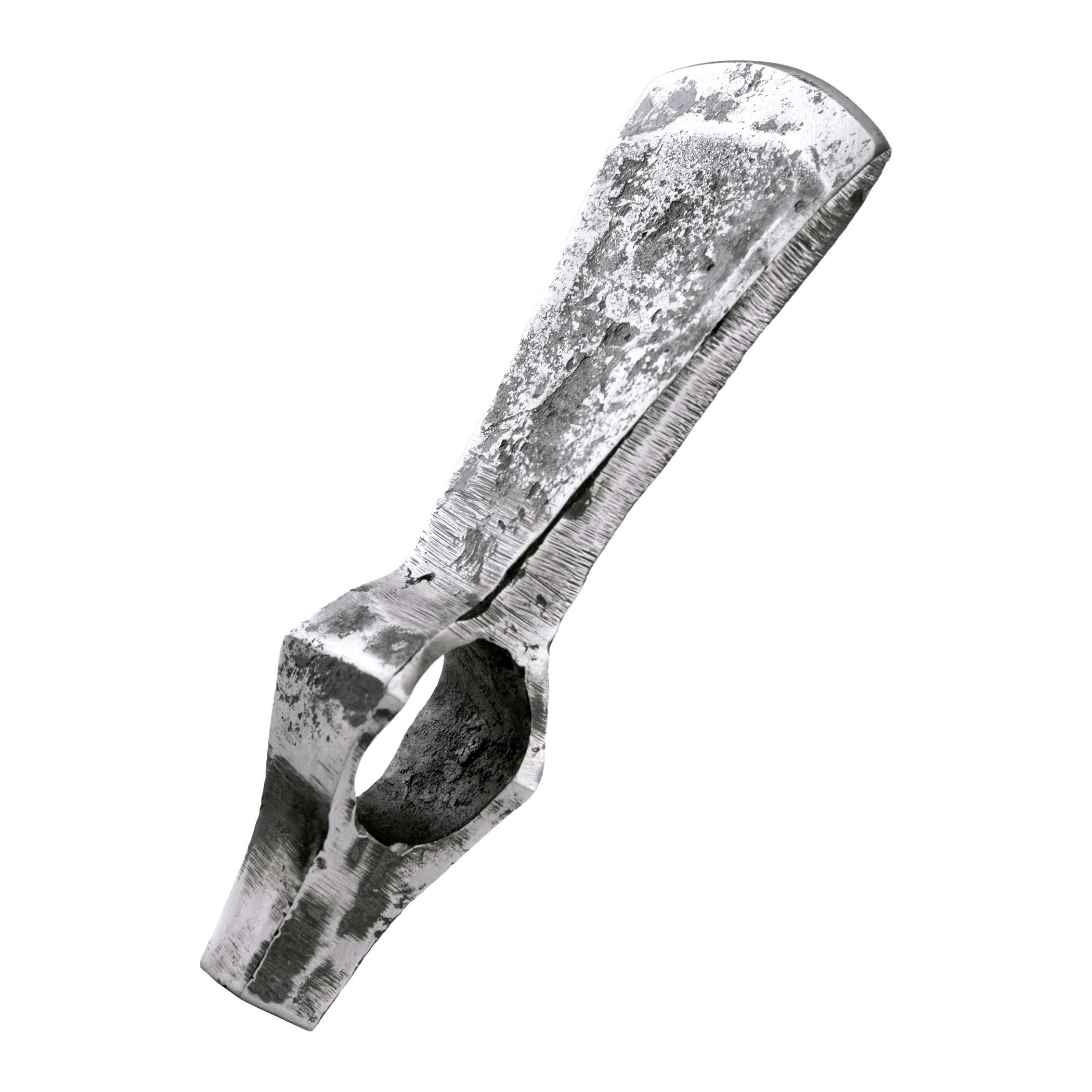 Frühmittelalterliche Hammerkopfaxt, stumpf, ca. 18cm, schaukampf